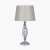 Pacific Lifestyle Jenna Metal Twist Detail Table Lamp - Silver