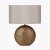 Pacific Lifestyle Mabel Dot Textured Ceramic Table Lamp - Bronze