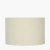 Pacific Lifestyle Lino Self Lined Linen Drum Lampshade 45cm - Cream