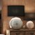 Pacific Lifestyle Alpha Textured Ceramic Table Lamp - Silver