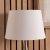 Pacific Lifestyle Adelaide Tapered Poly Cotton Lampshade 30cm - Ivory