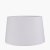 Pacific Lifestyle Winston Handloom Tapered Lampshade 25cm - White