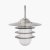Pacific Lifestyle Centauri Metal and Opaque Glass Wall Light - Brushed Steel