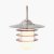 Pacific Lifestyle Centauri Metal and Opaque Glass Wall Light - Brushed Steel