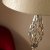 Pacific Lifestyle Jenna Metal Twist Detail Floor Lamp - Silver