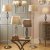 Pacific Lifestyle Jenna Metal Twist Detail Floor Lamp - Silver