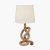 Pacific Lifestyle Martindale Rope Knot and Jute Table Lamp
