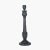 Pacific Lifestyle Captiva Mango Wood Table Lamp Base - Antique Black