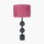 Pacific Lifestyle Asilah Aluminium Tall Footed Table Lamp Base - Matt Black