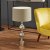 Pacific Lifestyle Asilah Aluminium Tall Footed Table Lamp Base - Silver