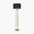 Pacific Lifestyle Langston Metal Column Floor Lamp Base - Satin Brass