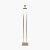 Pacific Lifestyle Langston Metal Column Floor Lamp Base - Satin Brass