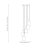 Pacific Lifestyle Biba White and Gold Five Drop Pendant