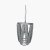 Pacific Lifestyle Bonneval Grey Wash Wood Bead Sash Pendant