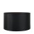 Pacific Lifestyle Zara Silk Lined Cylinder Lampshade 40cm - Black