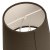 Pacific Lifestyle Pelham Handloom Tapered Lemon Clip Lampshade 15cm - Grey