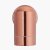 Pacific Lifestyle Lantana Metal Fixed Spot Wall Light - Copper