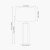 Pacific Lifestyle Venetia White Marble and Gold Metal Tall Table Lamp