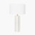 Pacific Lifestyle Venetia White Marble and Gold Metal Tall Table Lamp