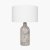 Pacific Lifestyle Keros Marble Effect Gold Leaf Glaze Stoneware Table Lamp Base