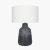 Pacific Lifestyle Vulcan Textured Volcanic Effect Grey Stoneware Table Lamp Base