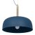Pacific Lifestyle Anke Matt Domed Metal Pendant - Indigo