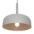 Pacific Lifestyle Anke Matt Domed Metal Pendant - Grey