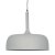 Pacific Lifestyle Anke Matt Domed Metal Pendant - Grey