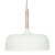 Pacific Lifestyle Anke Matt Domed Metal Pendant - Cream