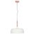 Pacific Lifestyle Anke Matt Domed Metal Pendant - Cream