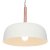 Pacific Lifestyle Anke Matt Domed Metal Pendant - Cream