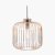 Pacific Lifestyle Dania Metal Wire Pendant - French Gold