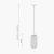 Pacific Lifestyle Dania Metal Wire Tall Pendant - French Gold