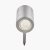 Pacific Lifestyle Lantana Metal Directional Ground Spike Light - Brushed Steel