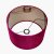 Pacific Lifestyle Bow Velvet Cylinder Lampshade 45cm - Raspberry
