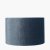Pacific Lifestyle Bow Velvet Cylinder Lampshade 45cm - Slate