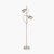 Pacific Lifestyle Aaron Metal Task Floor Lamp - Antique Brass