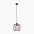 Pacific Lifestyle Dania Metal Wire Pendant - Matt Black