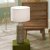 Pacific Lifestyle Bethan Embossed Ceramic Table Lamp - Grey