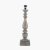 Pacific Lifestyle Alia Grey Wash Turned Mango Wood Table Lamp Base
