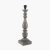 Pacific Lifestyle Alia Grey Wash Turned Mango Wood Table Lamp Base