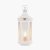 Pacific Lifestyle Adaline Wood Lantern Table Lamp - White Wash