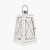 Pacific Lifestyle Devon Wood and Chrome Lantern Table Lamp - White Wash