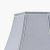Pacific Lifestyle Lyla Polysilk Bowed Lampshade 25cm - Steel Grey