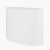 Pacific Lifestyle Mia Oval Poly Cotton Lampshade 35cm - Ivory