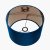 Pacific Lifestyle Bow Velvet Cylinder Lampshade 40cm - Sapphire