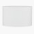 Pacific Lifestyle Mia Oval Poly Cotton Lampshade 25cm - Ivory