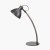 Pacific Lifestyle Topsham Wood and Grey Metal Curved Table Task Lamp