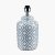 Pacific Lifestyle Celia Grey and White Pattern Ceramic Table Lamp Base