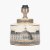 Pacific Lifestyle Wren Black and Cream Building Print Ceramic Table Lamp Base